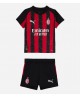 Günstige AC Milan Luka Modric #14 Heimtrikotsatz Kinder 2025-26 Kurzarm (+ Kurze Hosen)
